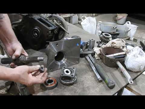 Видео: раздатка на газель из р/к уаз с пониженной передачей.