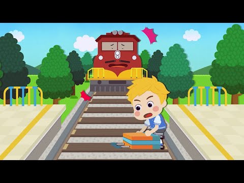 Видео: Мультфильм Робокар Поли 🚂 Осторожней на перроне 🚑 Уроки безопасности с Эмбер 🚒