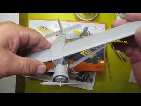 Видео: Bellanca CH-400 Skyrocket 1:48. Постройка (часть третья).
