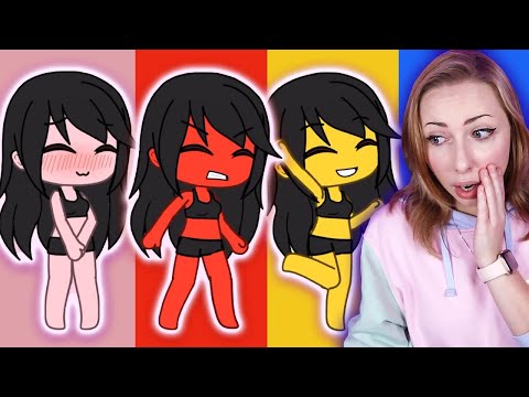 Видео: ЦВЕТ МОЙ КОЖИ МЕНЯЕТСЯ В ЗАВИСИМОСТИ ОТ МОИХ ЭМОЦИЙ ГАЧА