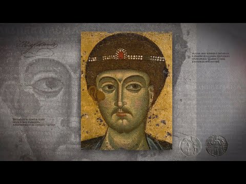 Видео: Древнерусское искусство. Великомученик Димитрий Солунский на престоле