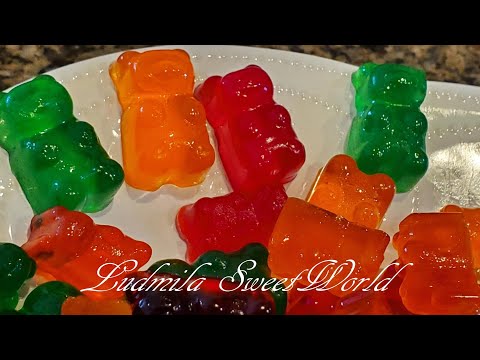Видео: Идеальный рецепт мармеладных мишек Gummy Bear