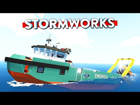 Видео: ОПАСНАЯ ЭКСПЕДИЦИЯ в STORMWORKS ПОШЛА не ПО ПЛАНУ!