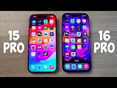 Видео: IPHONE 15 PRO VS IPHONE 16 PRO - БОЛЬШАЯ ЛИ РАЗНИЦА? ПОЛНОЕ СРАВНЕНИЕ!