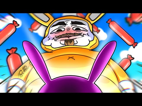 Видео: У НЕГО ОГРОМНАЯ СОСИСКА 🌭 (Super Bunny Man)