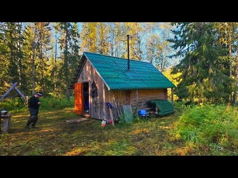 Видео: ЧТО мы Построили у Избы? Результат Стройки и Наш Ужин.