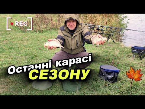 Видео: Останні карасі СЕЗОНУ..!!! 🐟🐟 Погоди нема, а НА РИБАЛКУ хочеться 💥 Рибі ТІСНО у відрі..!!! 🐬 Fishing