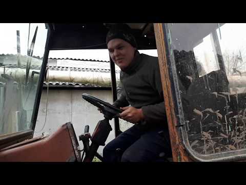 Видео: заводим трактор Т25 после долгого простоя