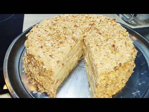 Видео: Лучший рецепт торта Наполеон это БОНАПАРТ)Слоено-творожные коржи с пломбирным кремом Творожный торт