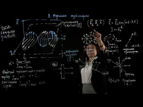 Видео: S.PH102 (Физик 2) хичээлийн Лекц №10 "ГЭРЛИЙН САРНИЛ БА ДИСПЕРС"