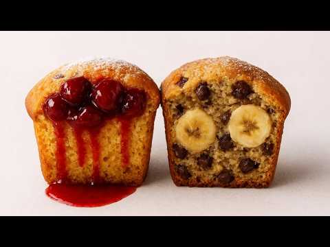 Видео: Я попробовала 2 рецепта маффинов и нашла секрет ИДЕАЛЬНЫХ маффинов