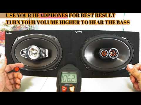 Видео: Pioneer TS-A6970F A Series 6x9 против JBL Club 9630 6x9 3-полосная акустика: подробный обзор