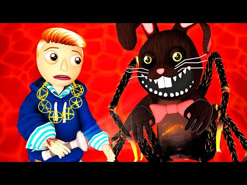 Видео: Балдик vs Мистер Хопс 4: СУЩНОСТЬ (Mr Hopp's Playhouse Анимация Ной Ребенок Балди 3D  Страйпс)