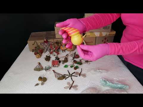 Видео: 🎄Распаковка посылки. 1937 год. Серия 6 / Елочные игрушки СССР.