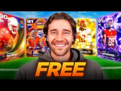 Видео: ВСЕ БЕСПЛАТНЫЕ КАРТЫ ДОСТУПНЫ СЕЙЧАС в Madden 26!