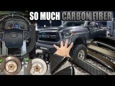 Видео: Установка рулевого колеса Tundra из углеродного волокна с подогревом + тормоза и многое другое!