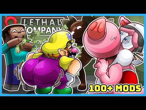 Видео: Мы установили более 100 модов для Lethal Company