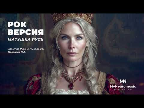 Видео: Матушка Русь (Рок версия) от MyNeuromusic. Создано ИИ