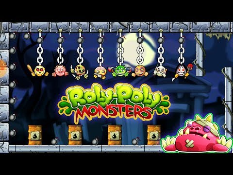 Видео: МОНСТРЫ момо вампир игра стиль ЭНГРИ БЕРДС часть 8 - ROLY POLY MONSTERS game летсплей