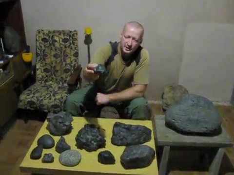 Видео: Каменные метеориты / Stone meteorites