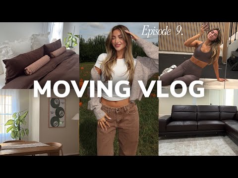 Видео: MOVING VLOG, выпуск 9 📦новый диван, осеннее постельное белье, обновления домашнего декора и много...