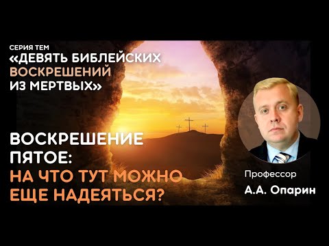 Видео: Девять библейских воскрешений из мертвых | ВОСКРЕШЕНИЕ ПЯТОЕ: НА ЧТО ТУТ МОЖНО ЕЩЕ НАДЕЯТЬСЯ?