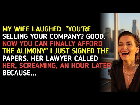Видео: МОЯ ЖЕНА ЗАСМЕЯЛАСЬ. «ПРОДАЁШЬ КОМПАНИЮ? ХОРОШО. ТЕПЕРЬ НАКОНЕЦ-ТО МОЖЕШЬ ПОЗВОЛИТЬ СЕБЕ ВЫПЛАТИТ...