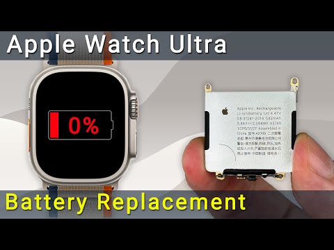 Видео: Ремонт Apple Watch Ultra: простое руководство по замене аккумулятора