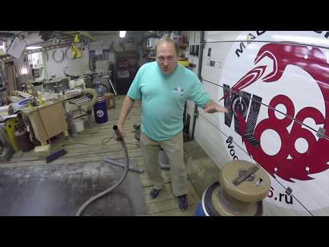 Видео: Испытания цементом супер циклона и пылесоса "Лютый"