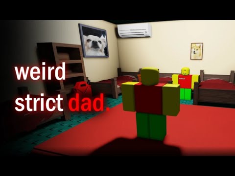 Видео: 😨играем в странный строгий папа в роблокс😨