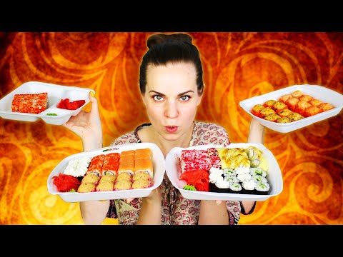 Видео: 2 КГ Крабовых Палок вместо Роллов. Обзор СушиВок ⚖️ Много или Мало