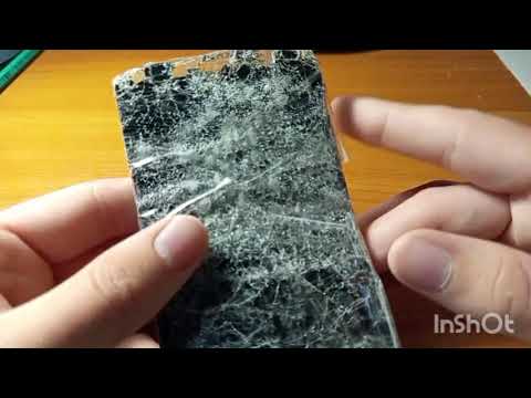 Видео: Краш-тест дисплея от телефона поломанного Redmi 7A