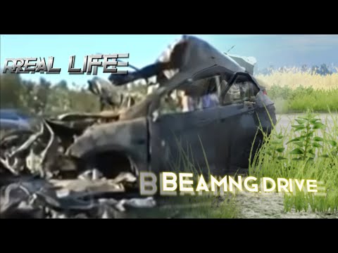 Видео: Авария на реальных событиях в BeamNG.Drive #7