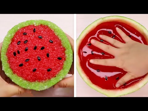 Видео: 2 часа странно удовлетворяющей слизи ASMR без музыкальных клипов - расслабляющая слизь 2022