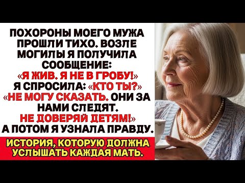 Видео: На похоронах мужа мне пришло сообщение_«Я жив. Никому не верь!»