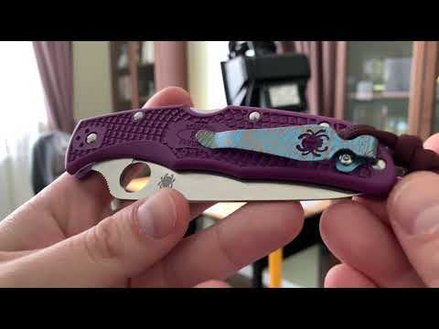 Видео: Spyderco Endura 4 обзор - Стоит ли покупать в 2020 Спайдерко?