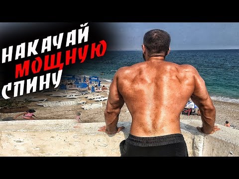 Видео: Как НАКАЧАТЬ МОЩНУЮ СПИНУ ?! Супер ПРОГРАММА !