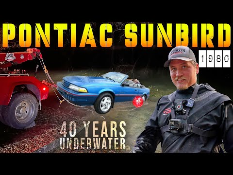 Видео: Pontiac Sunbird 1980-х годов обнаружен под водой спустя 40 лет!