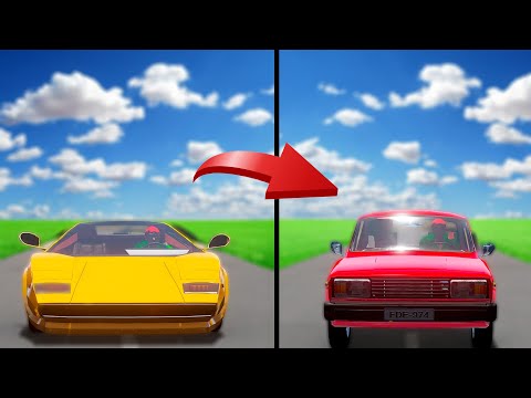 Видео: ПОСТАВИЛ ДВИГАТЕЛЬ ОТ ЛАМБОРГИНИ В ЖИГУ: ВЫЖИВАНИЕ В The Long Drive