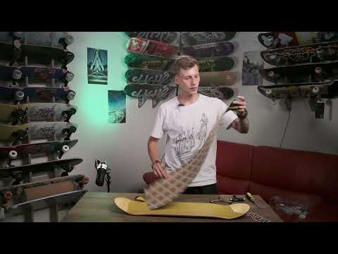 Видео: Как приклеить наждак ?