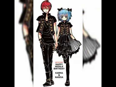 Видео: Аниме клип"яой" Нагиса и Карма