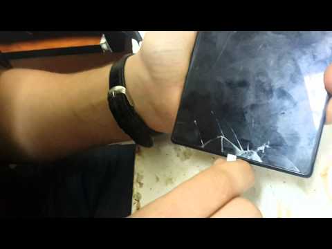 Видео: Дисплей Sony C6802 XL39h Xperia Z Ultra разборка, замена модуля. AYMobile