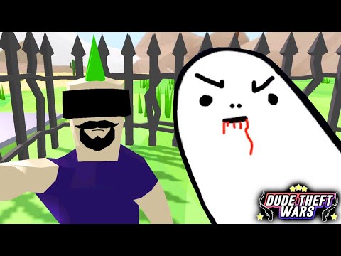 Видео: СЕКРЕТНЫЙ ПРИЗРАК в СИМУЛЯТОР КРУТОГО ЧУВАКА! - Dude Theft Wars: Open World