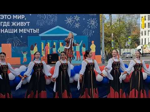 Видео: Матушка-Земля.  Милана Руднева,9 лет.  День города Челябинска, 288лет, студия "Сила Звука"