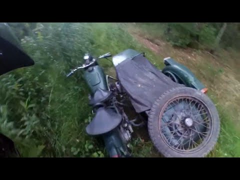 Видео: Покатушки на К-750 (Никонський ліс)