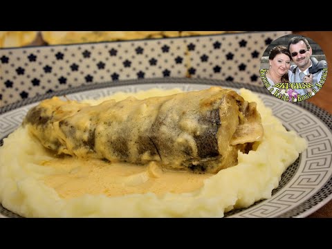 Видео: Нежная и вкусная Рыба "ХЕК" в сливочно-чесночном соусе, в духовке.  Просто и бюджетно приготовить.