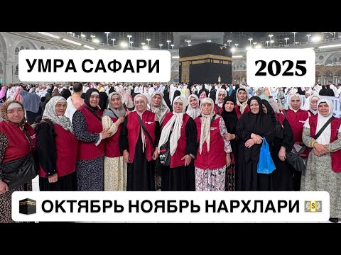 Видео: 🕋 УМРА САФАРИГА БОРИШ💸 ОКТЯБРЬ НОЯБРЬ Ойи Учун Нархлар