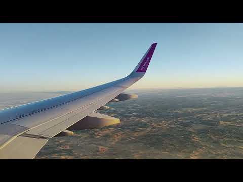 Видео: окрестности Мадрида . Взгляд с самолёта 23.09.2025