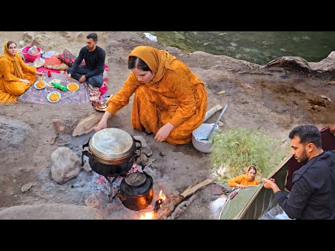 Видео: Жизнь и кулинария Марьям и Аги Хассан на лоне природы; любовь и простота