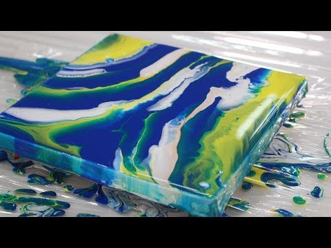 Видео: Флюид Арт. Medium для заливки картин / Medium for pouring acrylic